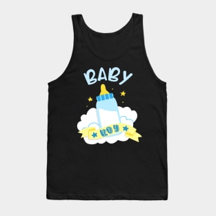 Baby Announcement Boy Child Birth Tank Top